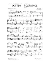 descargar la partitura para acordeón Joyeux rossignol (Polka) en formato PDF