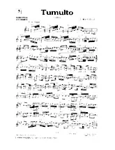télécharger la partition d'accordéon Tumulto (Tango) au format PDF