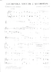 descargar la partitura para acordeón Les rendez vous de l'accordéon (Valse) en formato PDF