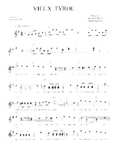 descargar la partitura para acordeón Vieux Tyrol (Valse Tyrolienne) en formato PDF