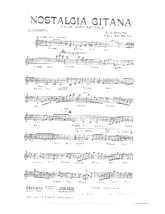 télécharger la partition d'accordéon Nostalgia Gitana (Valse Sentimentale) au format PDF