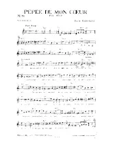 télécharger la partition d'accordéon Pépée de mon cœur (Fox Step) au format PDF