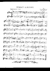 scarica la spartito per fisarmonica That's a plenty (Dixieland) in formato PDF