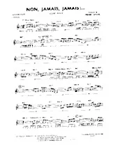 descargar la partitura para acordeón Non Jamais Jamais (Slow Rock) en formato PDF