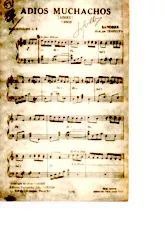 télécharger la partition d'accordéon Adios Muchachos (Adieu) (Orchestration : Tempesta) (Tango) au format PDF