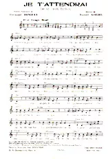 descargar la partitura para acordeón Je t'attendrai (Music Box Tango) en formato PDF