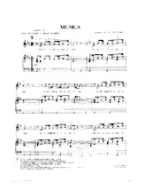 descargar la partitura para acordeón Musica en formato PDF