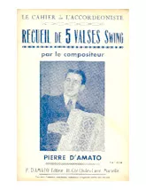 download the accordion score Recueil de 5 Valses Swing in PDF format