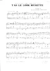 download the accordion score T'as le look Musette (Valse) in PDF format