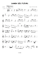 download the accordion score Samba des fleurs in PDF format