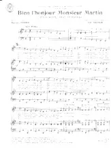 download the accordion score Bien l' bonjour Monsieur Martin (Grüezi wohl Frau Stirnimaa) (Jerk Polka) in PDF format