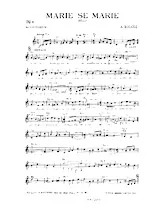 download the accordion score Marie se marie (Step) in PDF format