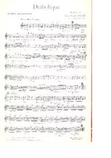 descargar la partitura para acordeón Diabolique (Fox) en formato PDF