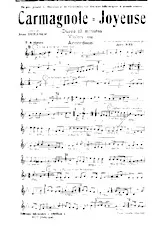 download the accordion score Carmagnole Joyeuse (Pot pourri de marches) in PDF format