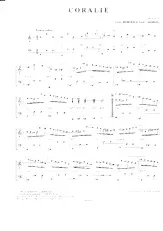 télécharger la partition d'accordéon Coralie (Valse) au format PDF