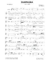 télécharger la partition d'accordéon Guaragna (Paso Doble) au format PDF