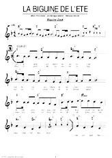 download the accordion score La biguine de l'été in PDF format