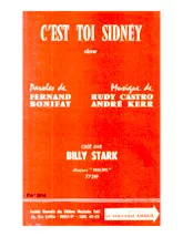 télécharger la partition d'accordéon C'est toi Sidney (Chant : Billy Stark) (Orchestration Complète) (Slow) au format PDF