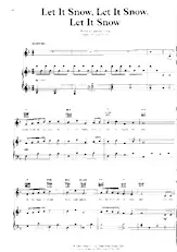 scarica la spartito per fisarmonica Let It Snow Let It Snow Let It Snow (Orchestration) in formato PDF