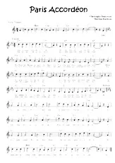 scarica la spartito per fisarmonica Paris Accordéon (Valse Chantée) in formato PDF