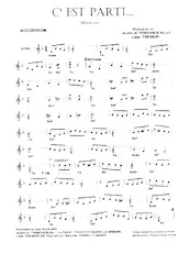 download the accordion score C'est parti (Marche) in PDF format