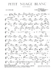 télécharger la partition d'accordéon Petit nuage blanc (Slow Rock) au format PDF