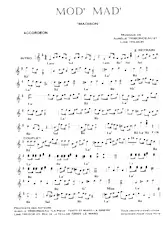 download the accordion score Mod' Mad (Madison) in PDF format