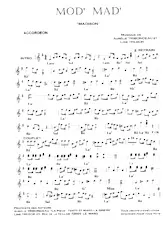 descargar la partitura para acordeón Mod' Mad (Madison) en formato PDF