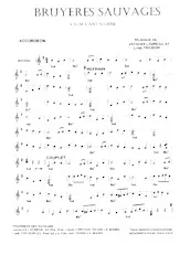 télécharger la partition d'accordéon Bruyères sauvages (Valse Cantalouse) au format PDF