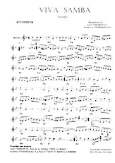 descargar la partitura para acordeón Viva Samba en formato PDF