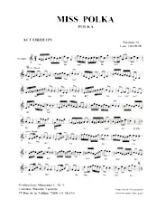 download the accordion score Miss Polka in PDF format