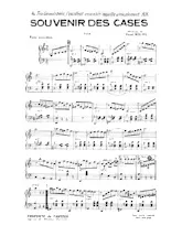 download the accordion score Souvenir des cases (Valse) in PDF format