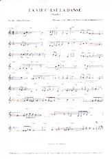 télécharger la partition d'accordéon La vie c'est la danse (Rumba) au format PDF