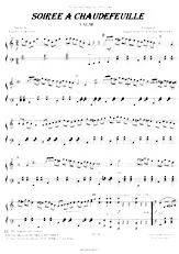 descargar la partitura para acordeón Soirée à Chaudefeuille (Valse) en formato PDF