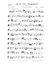 télécharger la partition d'accordéon Rue de Madrid (Paso Doble) au format PDF