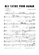 download the accordion score Des fleurs pour maman (Tango) in PDF format