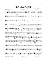 descargar la partitura para acordeón Ecuador (Calypso) en formato PDF