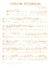 scarica la spartito per fisarmonica Couleur Accordéon (Valse) in formato PDF