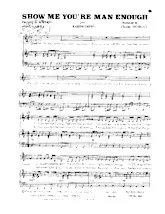 download the accordion score Show me you're man enough (Chant : Karen Cheryl) in PDF format