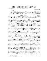 scarica la spartito per fisarmonica Les cadets de Vienne (Marche) in formato PDF