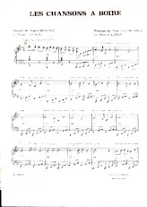 télécharger la partition d'accordéon Les chansons à boire (Marche Farandole) au format PDF