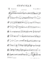 télécharger la partition d'accordéon Chantilly (Meringué Guaracha) au format PDF