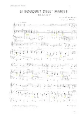 télécharger la partition d'accordéon Li bouquet dell' mariée (Li bia bouquet) (Arrangement Lou Pascal) (Marche) au format PDF