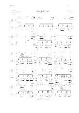 descargar la partitura para acordeón Marlène en formato PDF