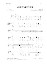 scarica la spartito per fisarmonica Martiniquaise (Valse) in formato PDF
