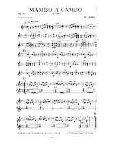 download the accordion score Mambo à Cambo in PDF format