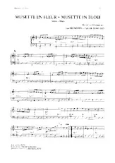 télécharger la partition d'accordéon Musette en fleur (Musette in bloei) (Valse) au format PDF