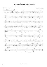 télécharger la partition d'accordéon La chanteuse des rues (Valse Lente) au format PDF