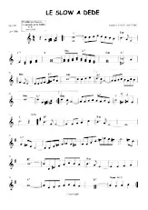 download the accordion score Le slow à Dédé in PDF format
