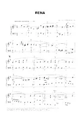 descargar la partitura para acordeón Rena (Barcarole Napolitaine) en formato PDF